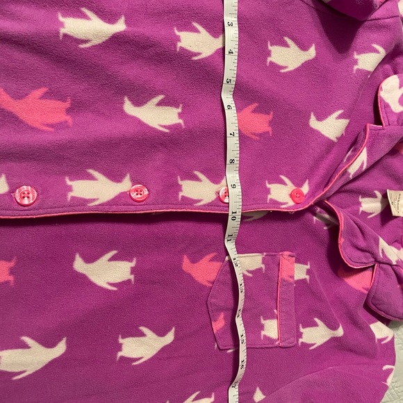 Sonoma Pink and White Penguin Pajama Top - Picture 5 of 6